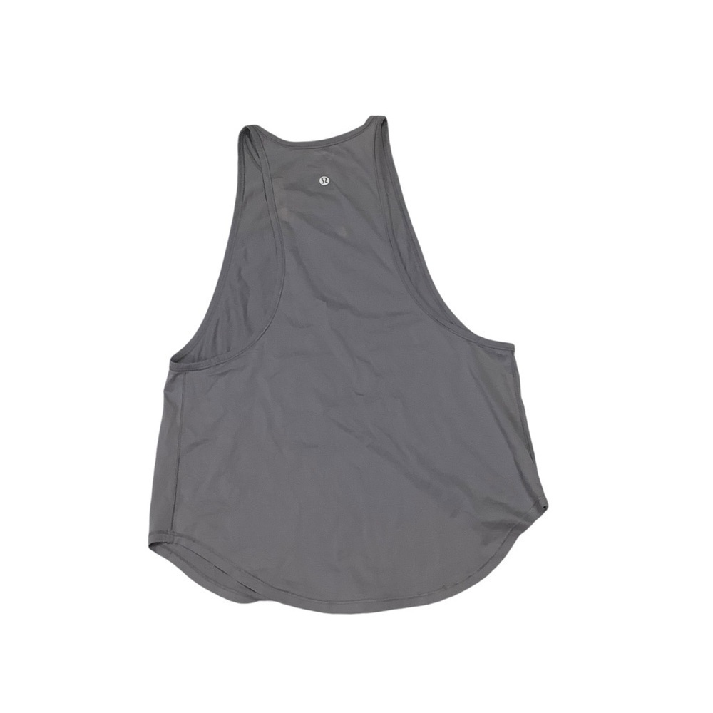 Lululemon Show Your Edge Muscle Tank Sz 4 Lilac Grey Flaw - Picture 2 of 9
